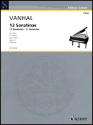 12 Sonatinas Opus 41 piano sheet music cover